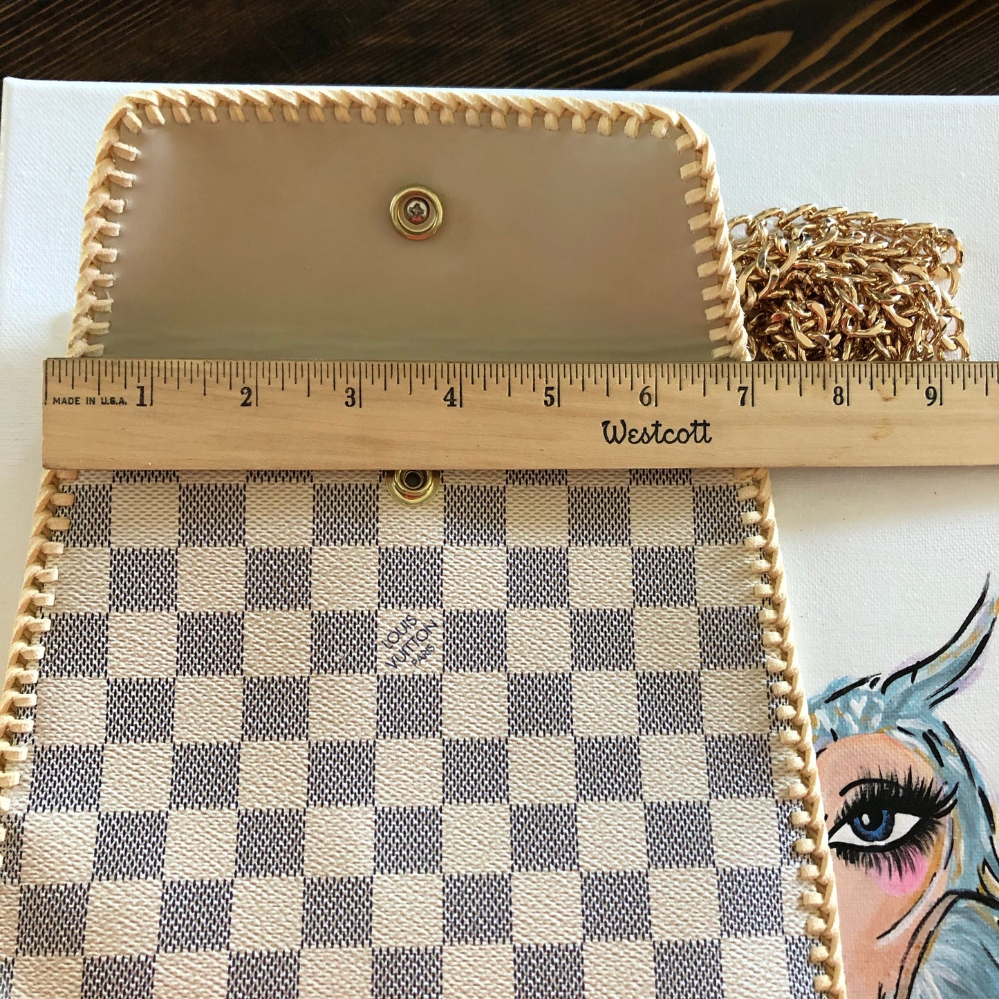 The Falcon - Damier Azur DelightOrvis bags Crossbody