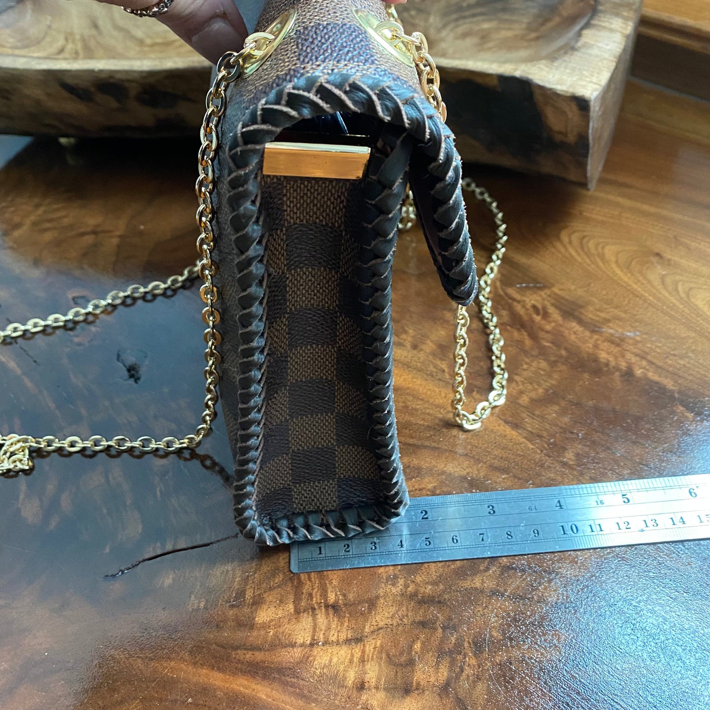 The Canvasback Shoulder/Crossbody Bag -Orvis bags Damier in Brown