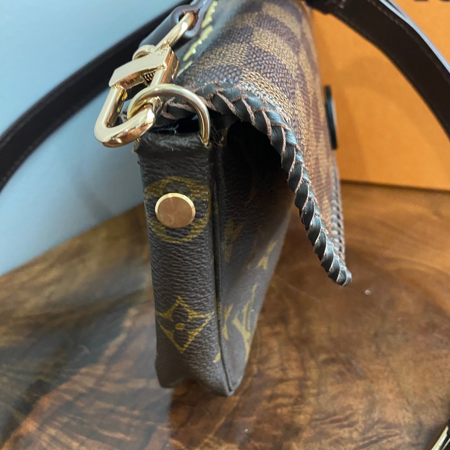 The Junco -Orvis bags Damier/Monogram Mix Crossbody Bag