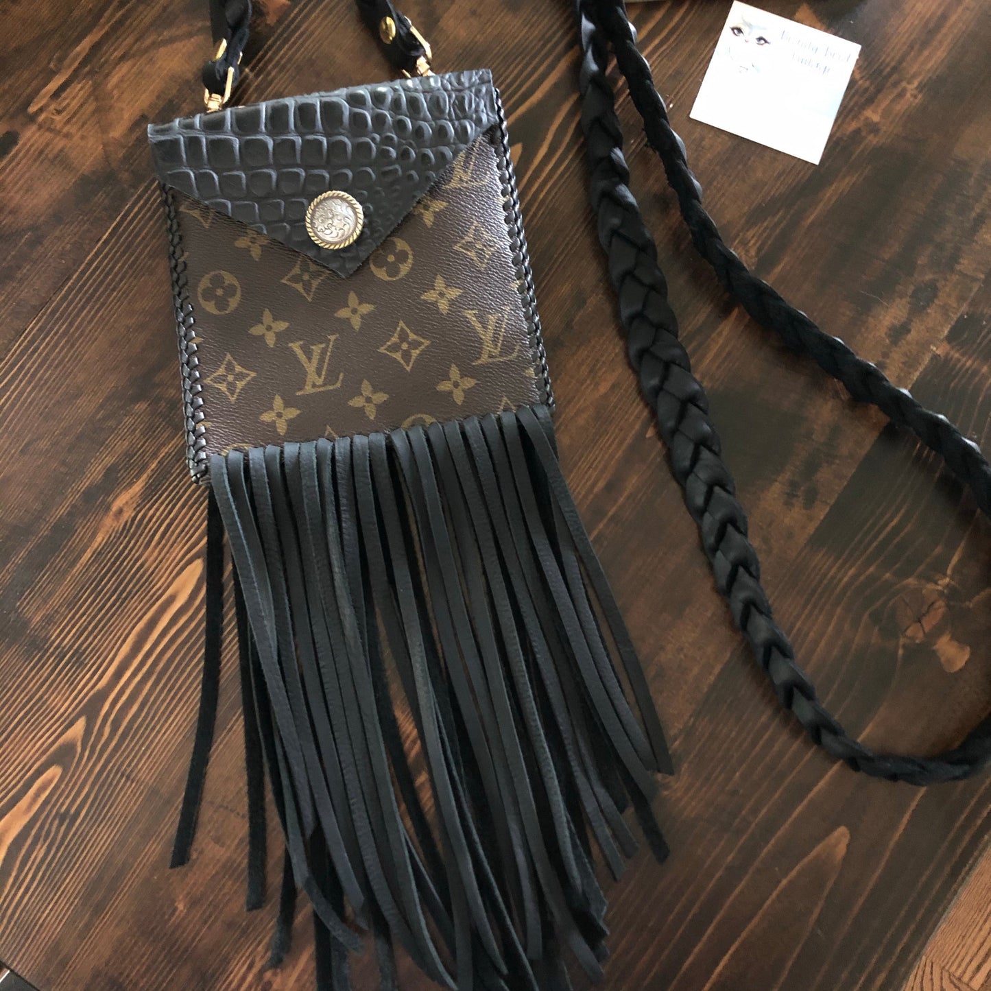 The Hawk - BlackOrvis bags Clutch/Wristlet/Crossbody Bag