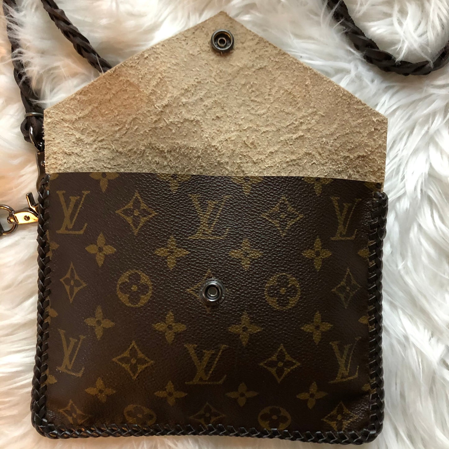 The Falcon - TurquoiseOrvis bags Monogram Wristlet/Crossbody/Clutch