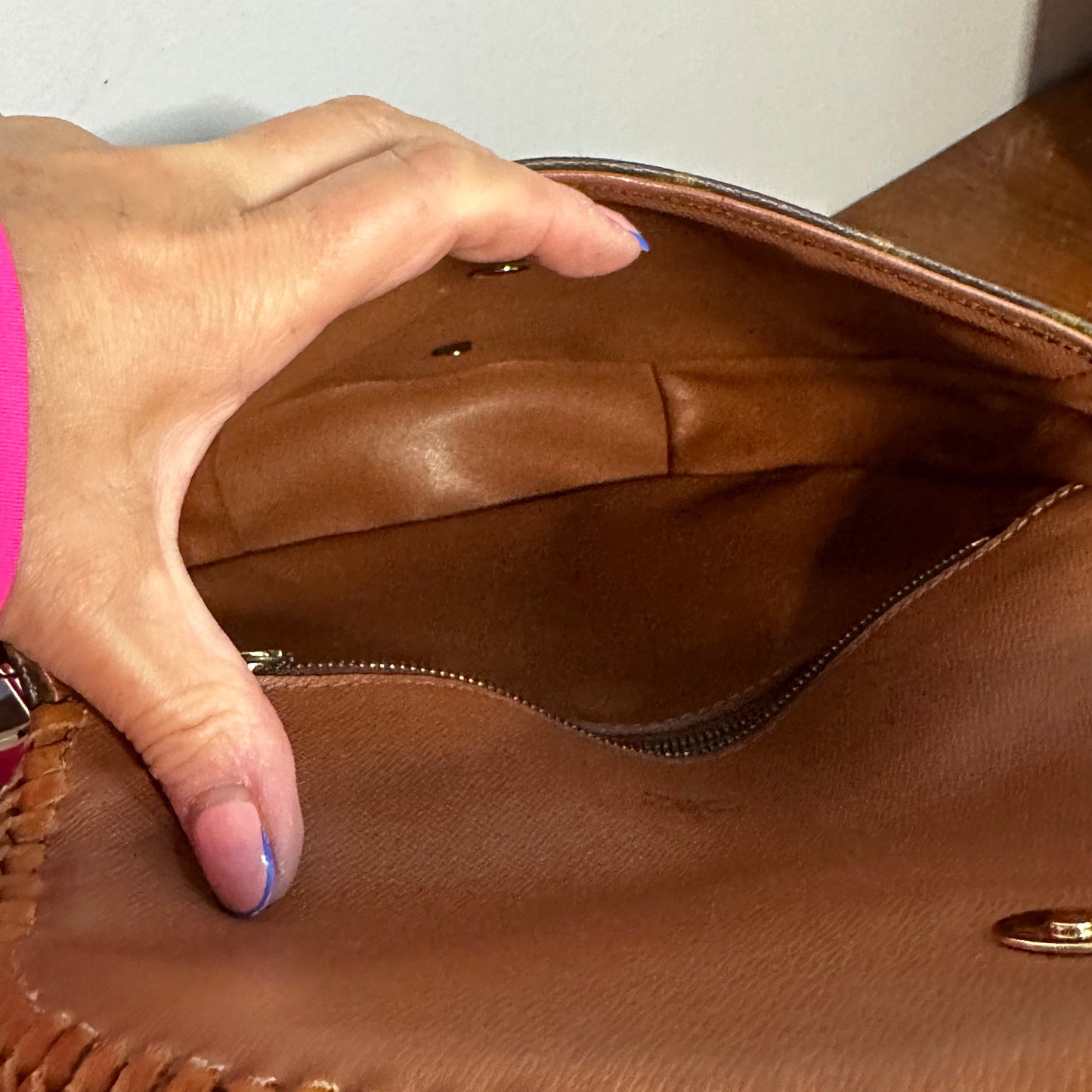 The Dove Crossbody -Orvis bags Monogram in Tan