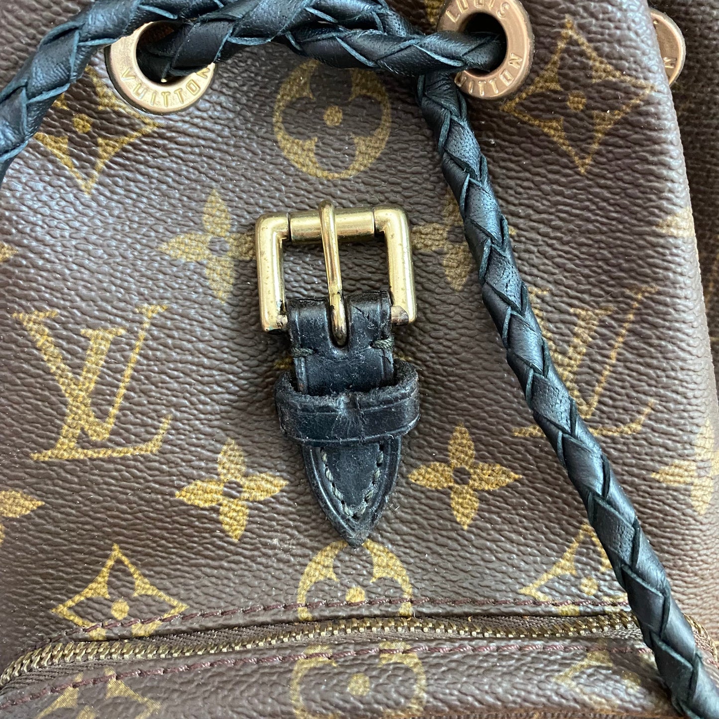 The Loon -Orvis bags Monogram Mini Backpack in Black