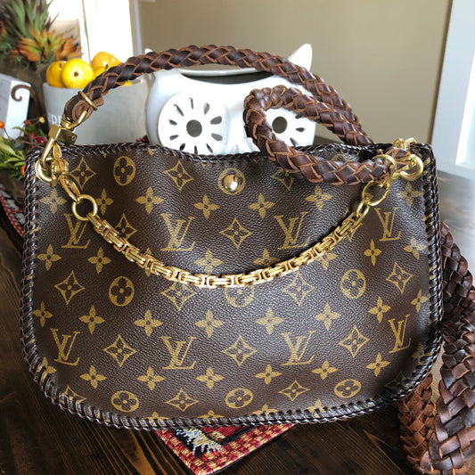 The Peacock -Orvis bags Monogram Hobo Crossbody