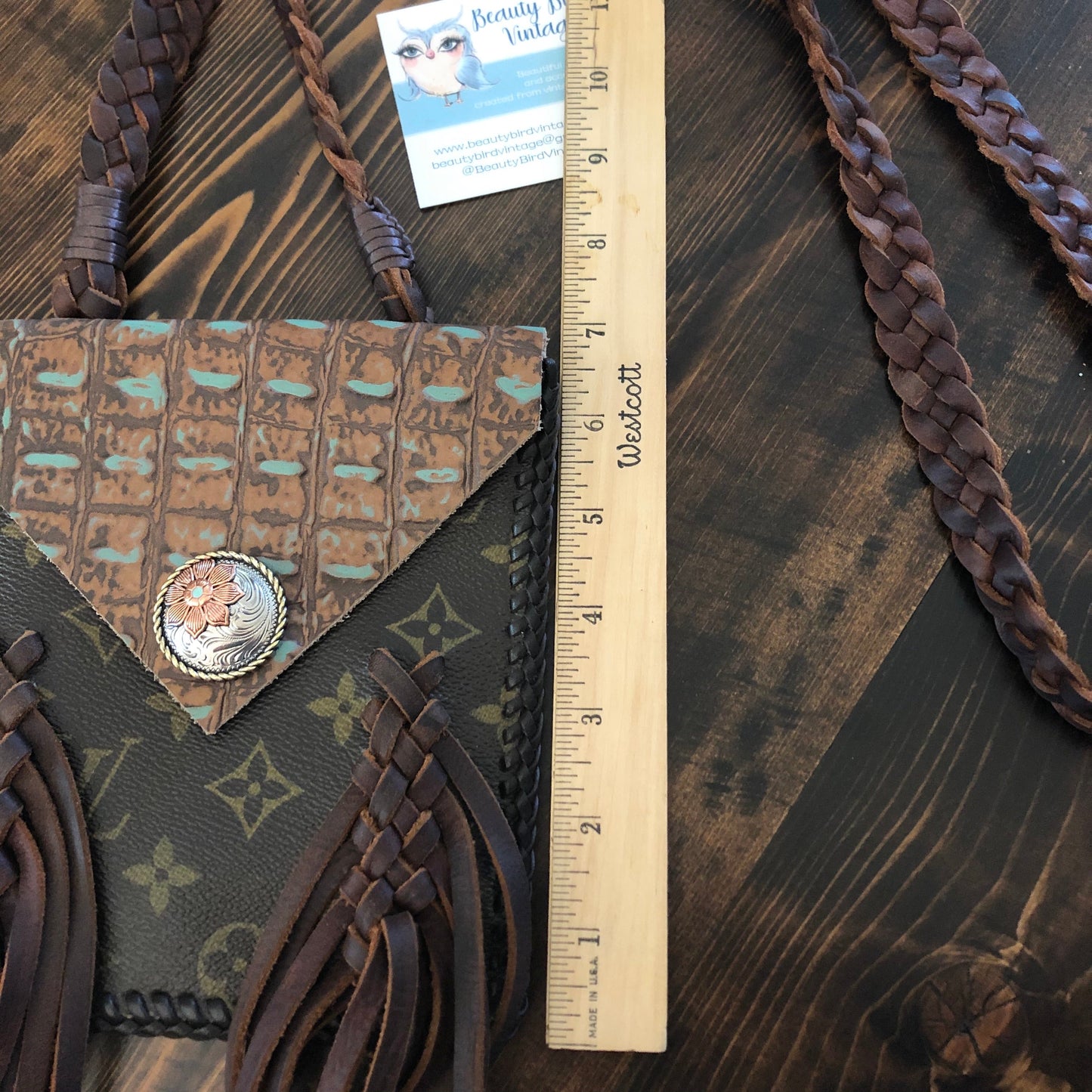 The Hawk - BrownOrvis bags Clutch/Wristlet/Crossbody Bag