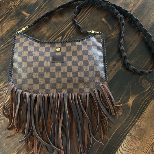 The Peacock -Orvis bags Damier Hobo Tote/Crossbody