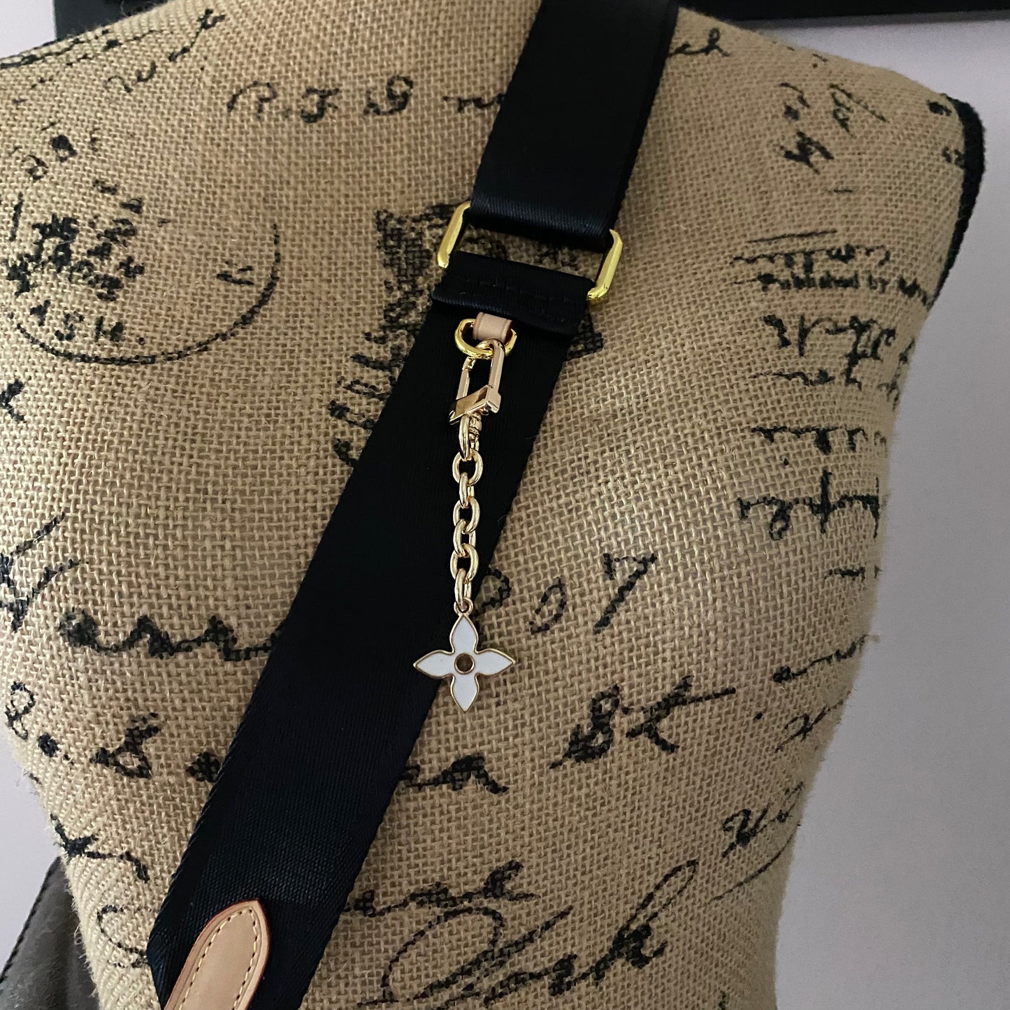 The Robin - Black/Brown Monogram Crossbody/Clutch