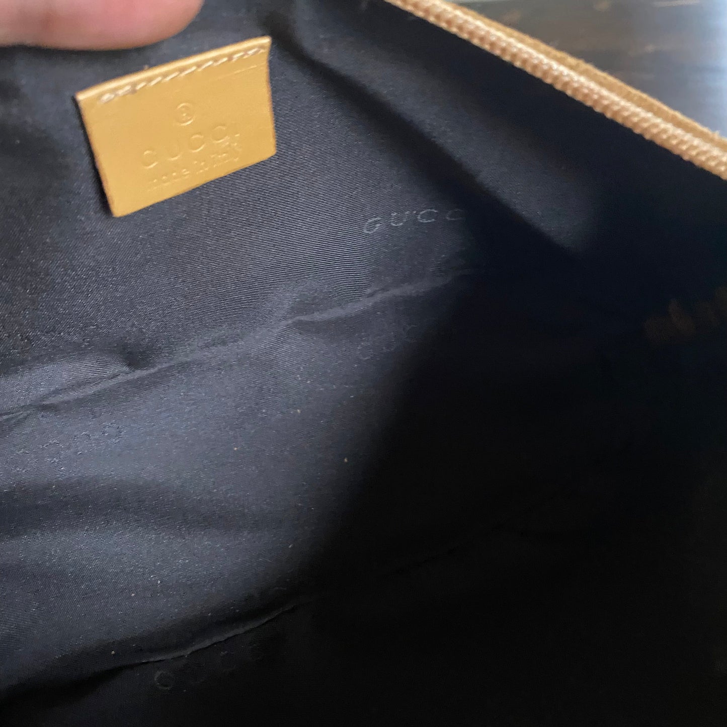 The Junco -Orvis bags Suede GG in Tan Crossbody