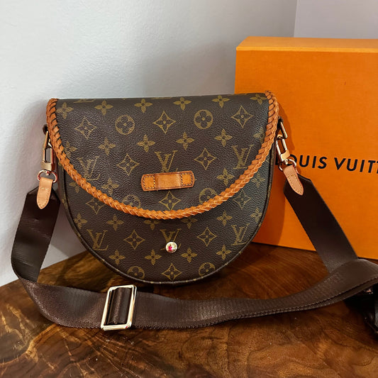 The Dove Crossbody -Orvis bags Monogram in Tan