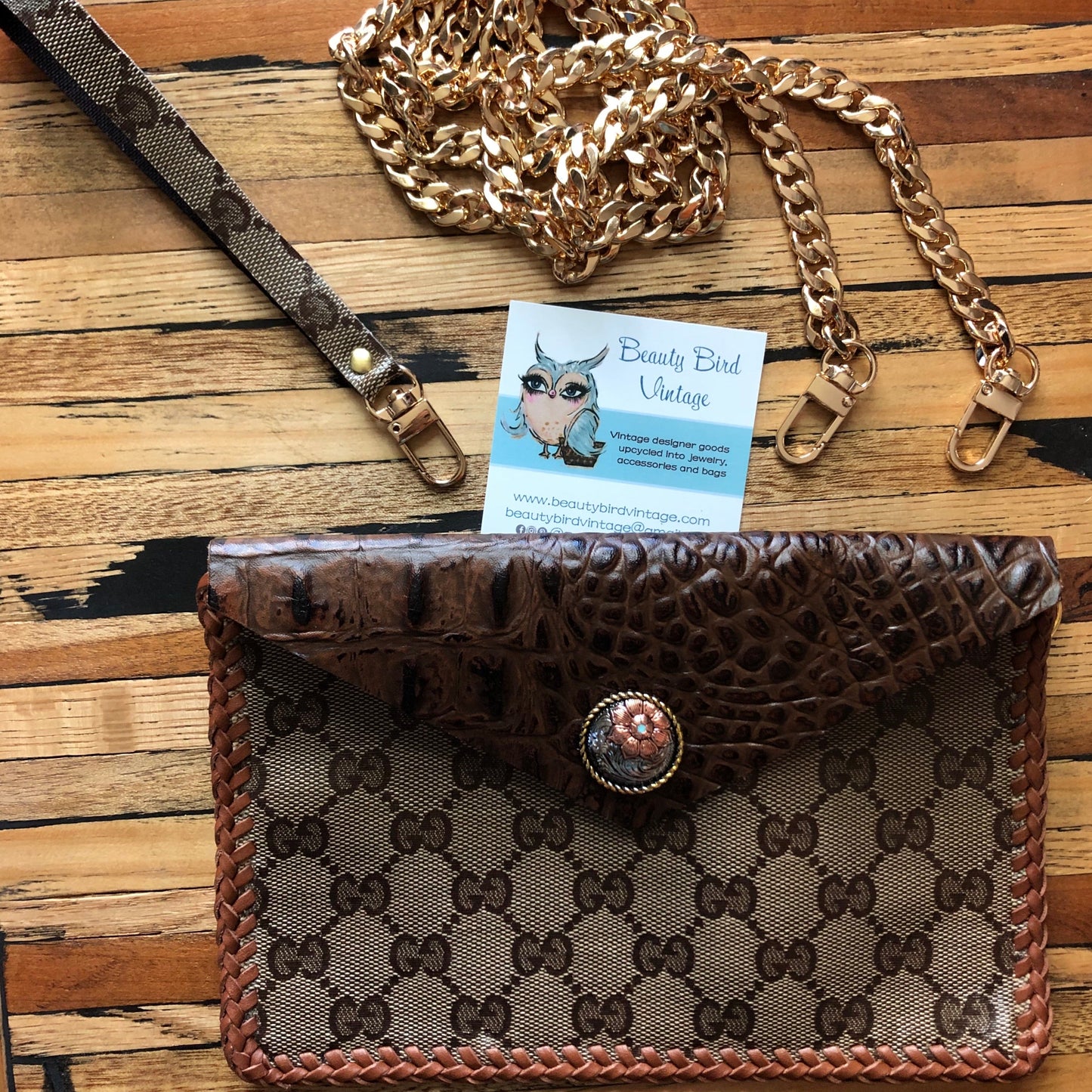 The Wren - GoldenOrvis bags Wristlet/Crossbody/Clutch Bag
