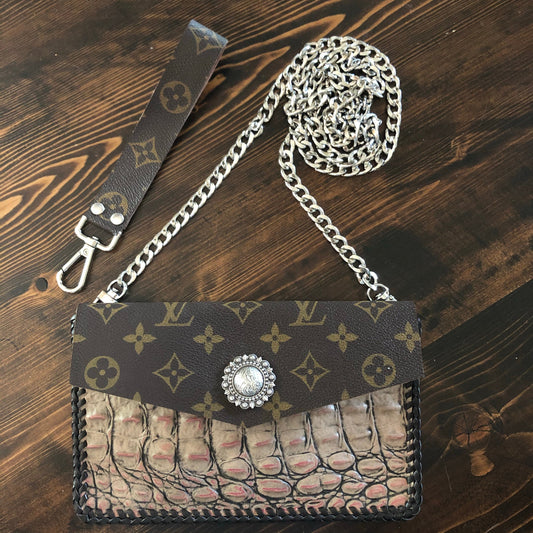 The Wren - BlushOrvis bags Wristlet/Crossbody/Clutch Bag