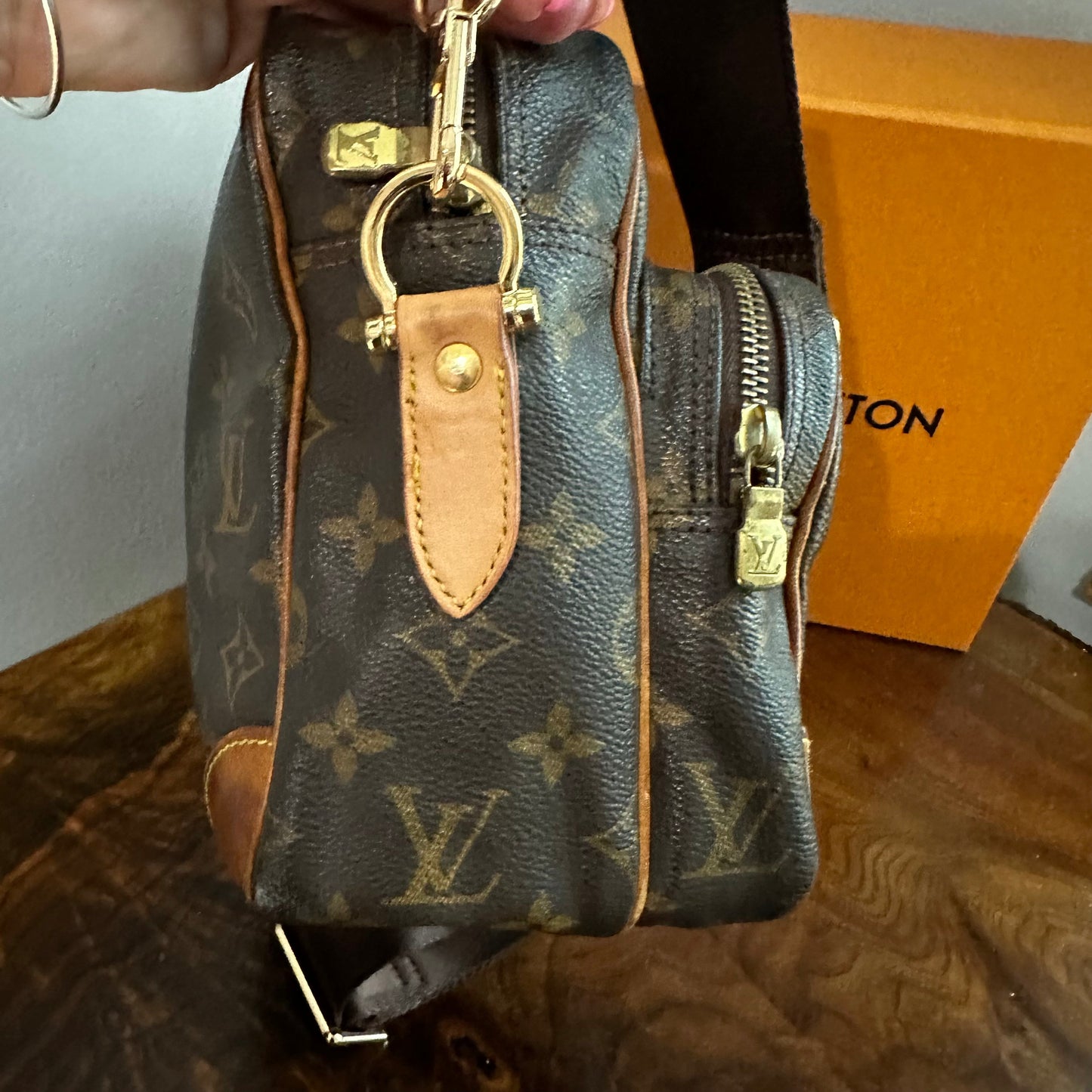The Chat Crossbody -Orvis bags Monogram in Tan