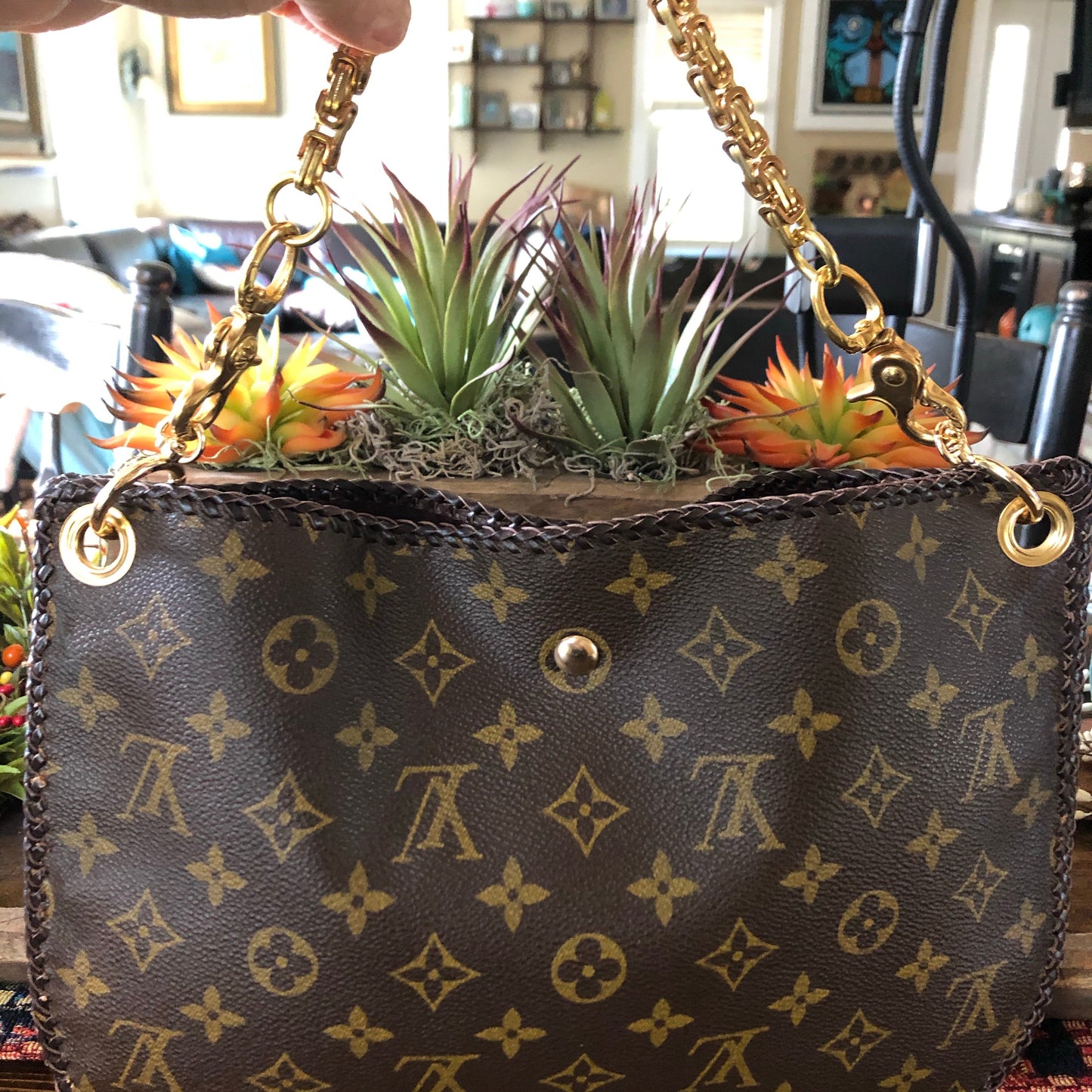 The Peacock -Orvis bags Monogram Hobo Crossbody