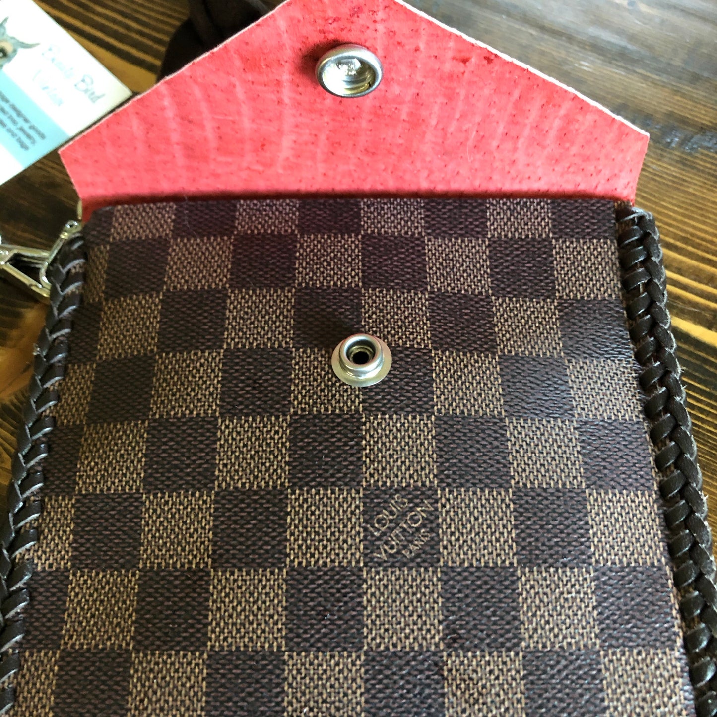 The Hawk - RedOrvis bags Clutch/Wristlet/Crossbody Bag
