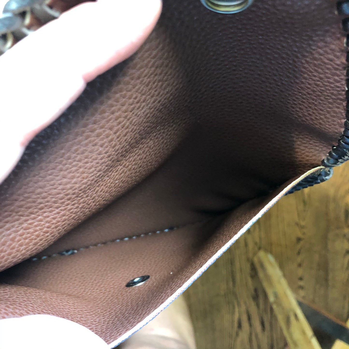 The Falcon - Damier/Monogram MixOrvis bags Wristlet/Crossbody/Clutch