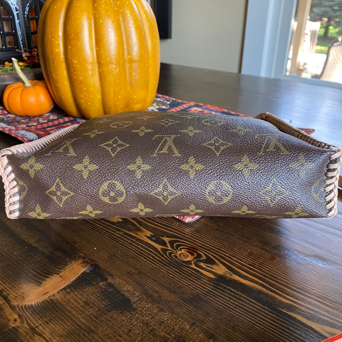 The Swan -Orvis bags Monogram in Vachetta Crossbody
