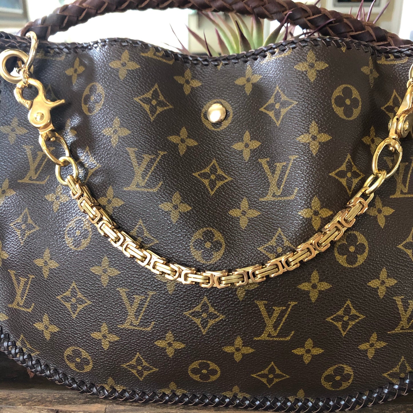 The Peacock -Orvis bags Monogram Hobo Crossbody