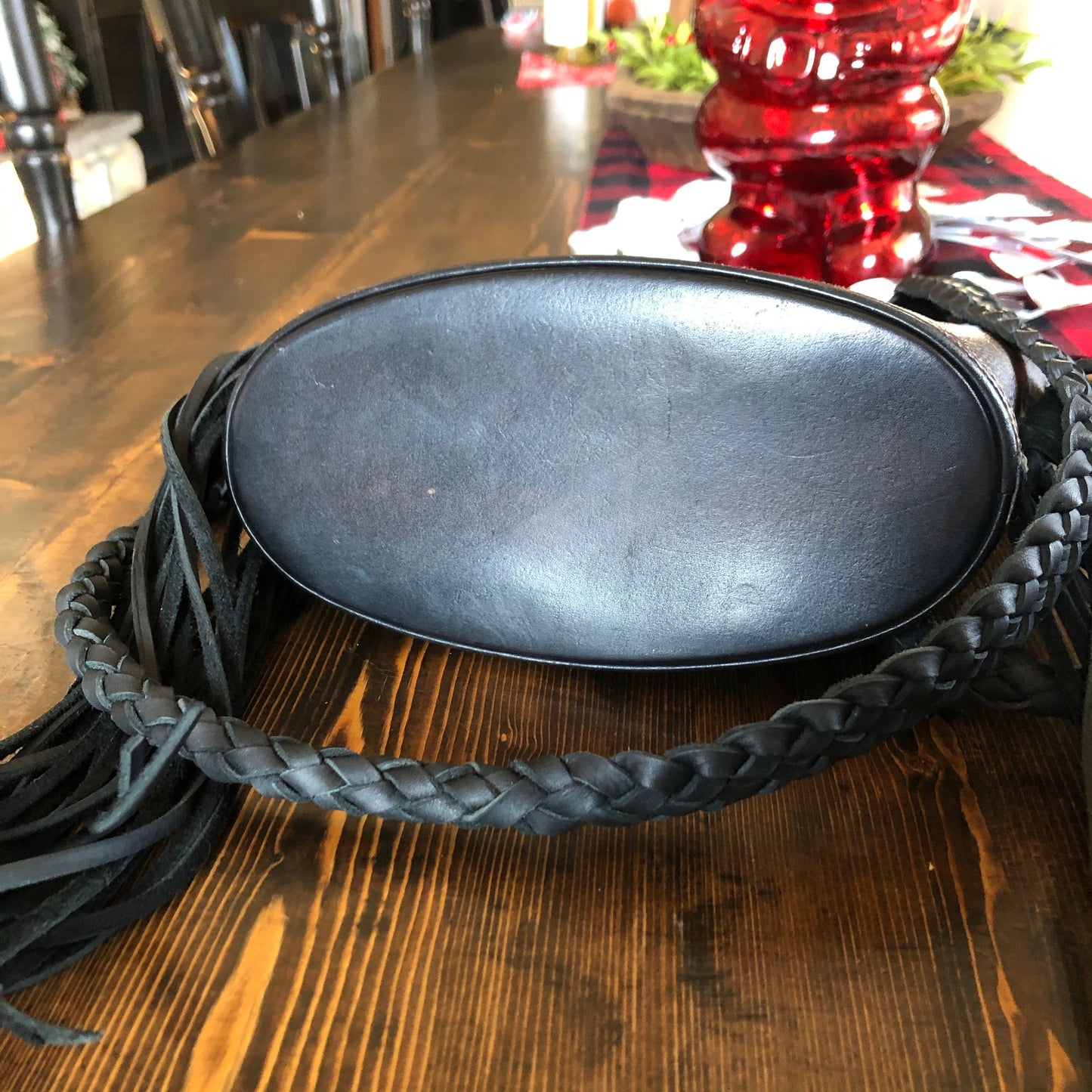 The Finch -Orvis bags Monogram Black Crossbody