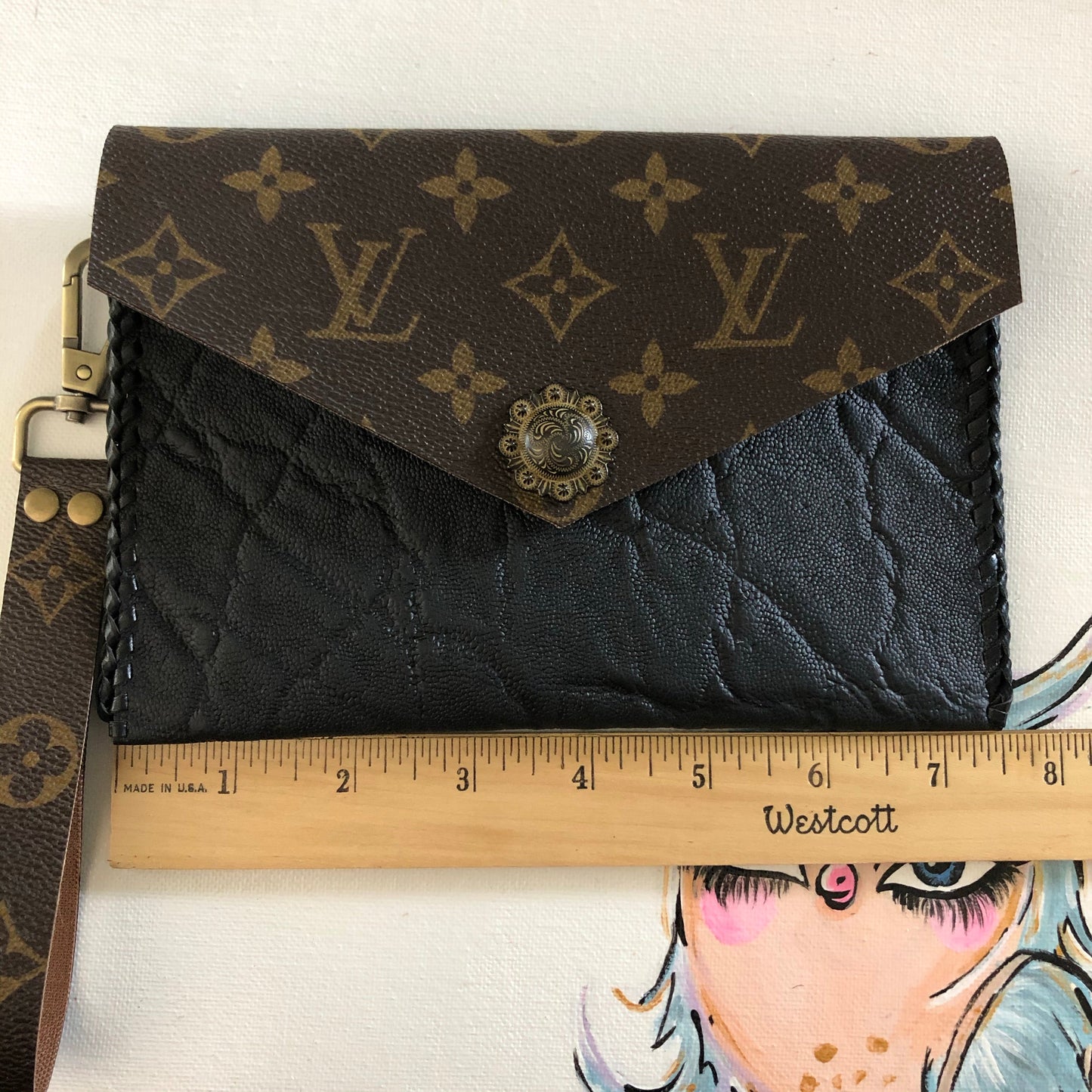 The Wren - BlackOrvis bags Wristlet/Crossbody/Clutch Bag