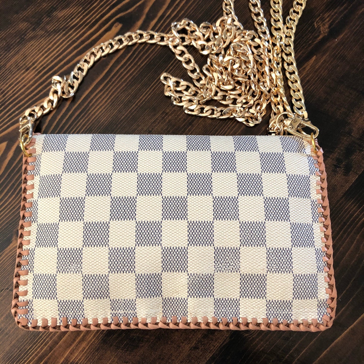 The Wren - Damier and CreamOrvis bags Wristlet/Crossbody/Clutch