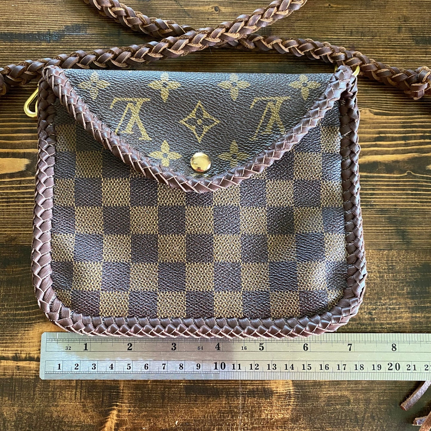 The Falcon - Damier/Monogram MixOrvis bags Wristlet/Crossbody/Clutch