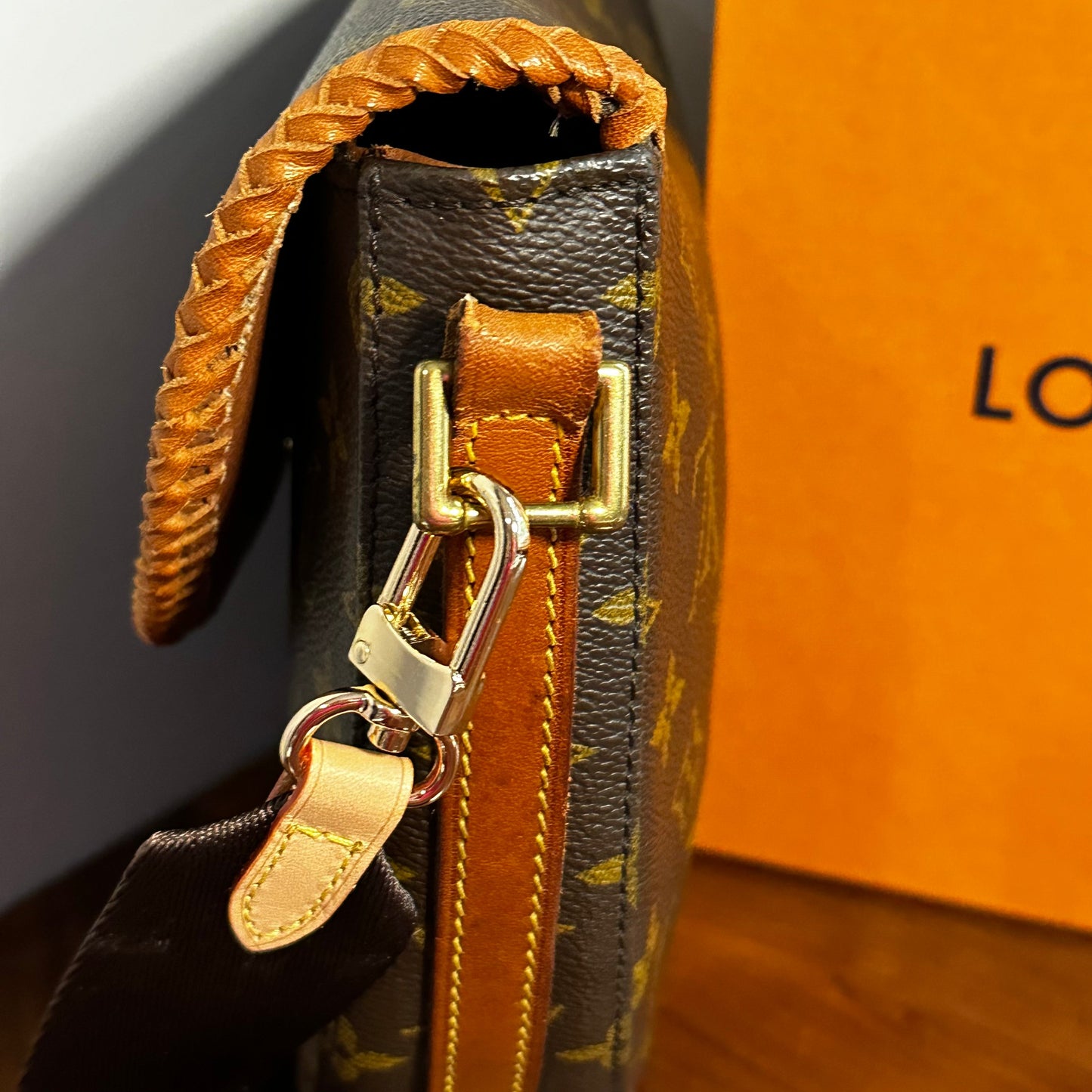 The Dove Crossbody -Orvis bags Monogram in Tan