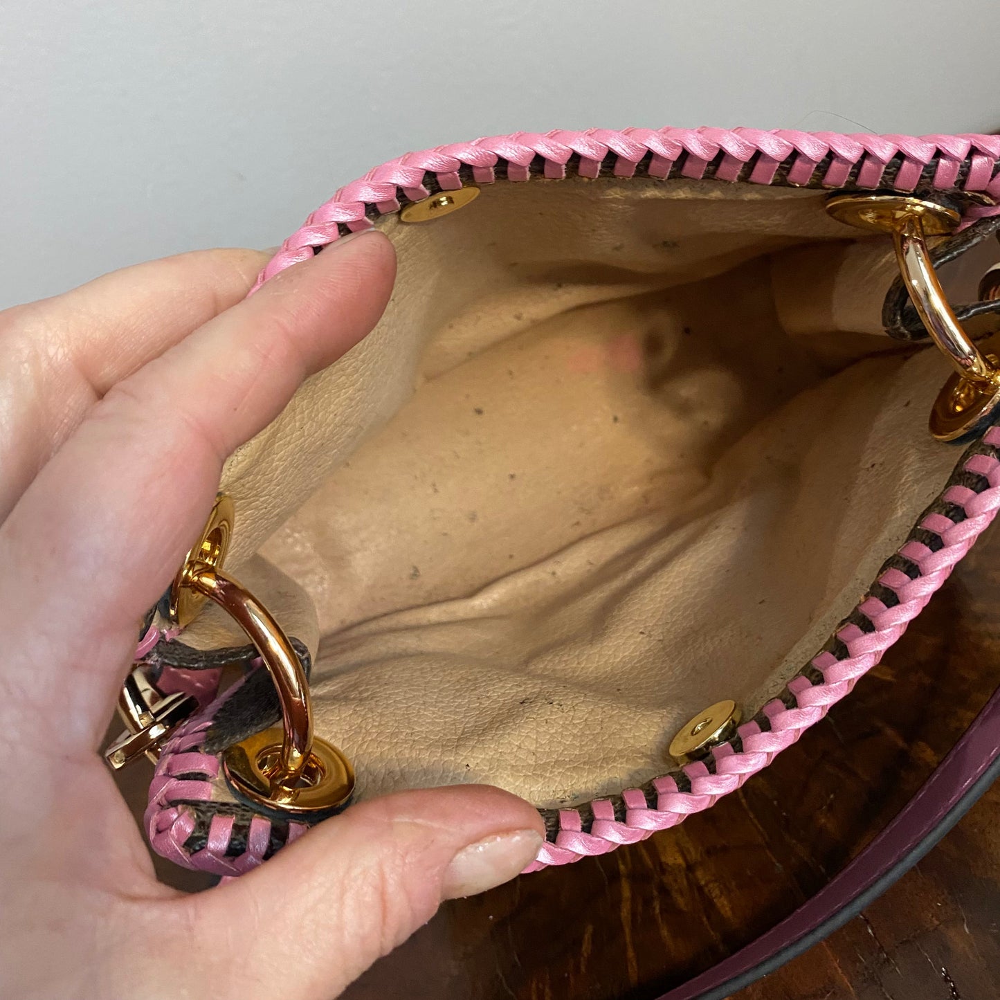 The Cygnet Crossbody -Orvis bags Monogram in Barbie Pink