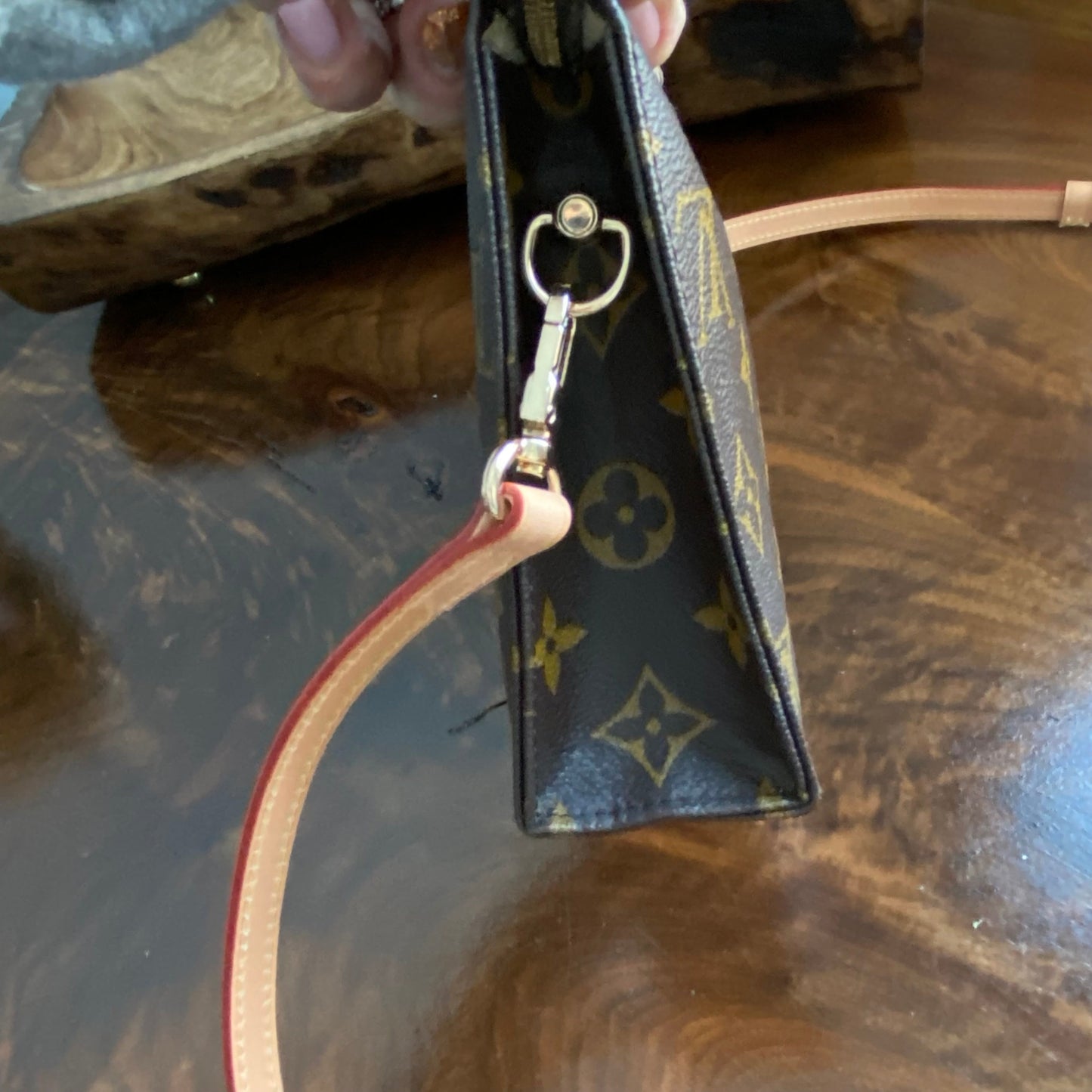 The Cygnet Crossbody -Orvis bags Monogram in Vachetta