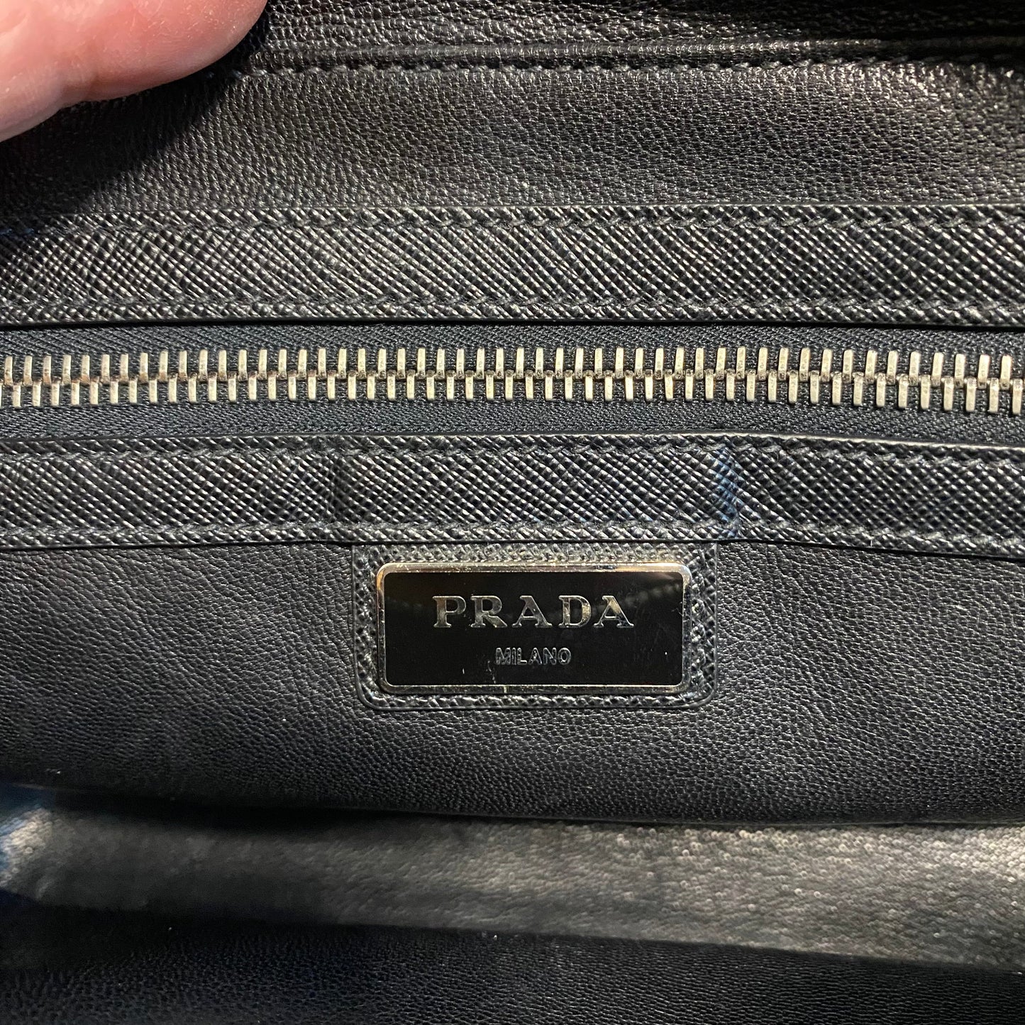 The Swan -Orvis bags Prada Organizer with Studs Crossbody/Wristlet
