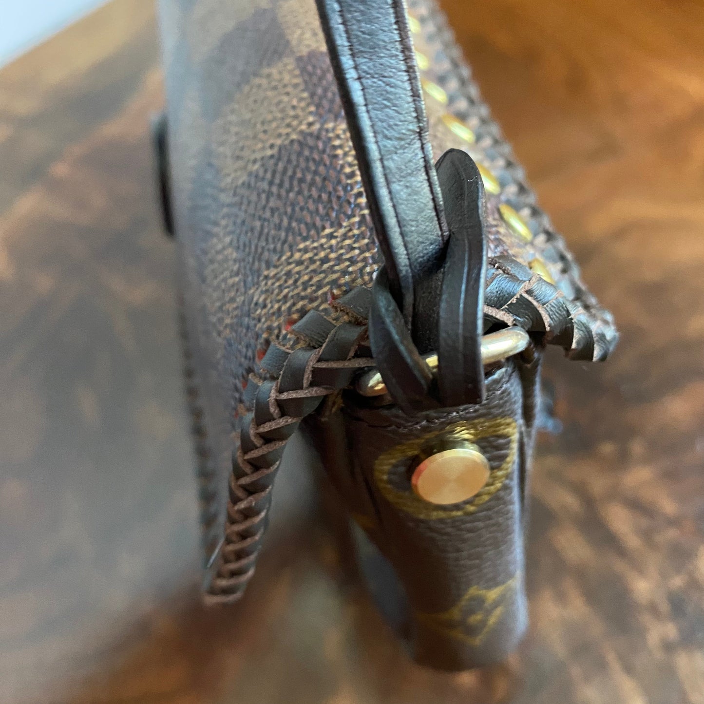 The Junco -Orvis bags Damier/Monogram Mix Crossbody Bag