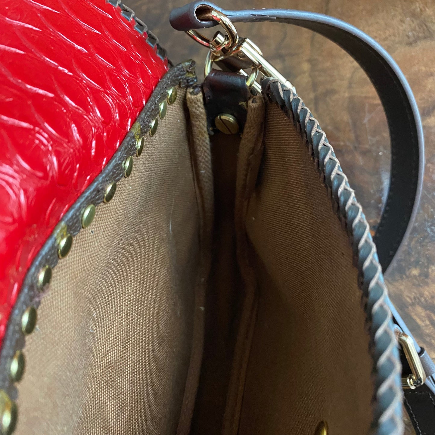 The Junco -Orvis bags Damier/Monogram Mix Crossbody Bag
