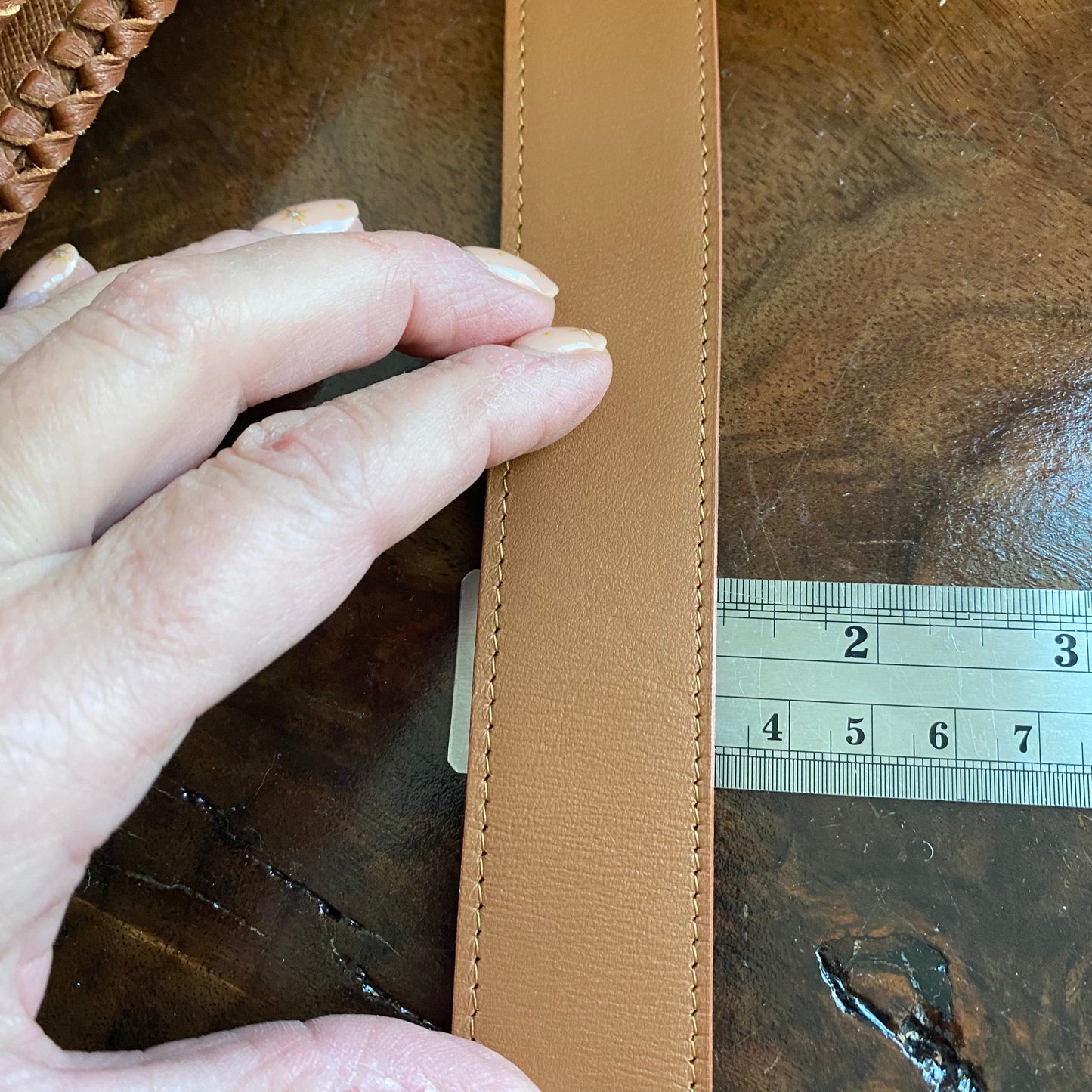 The Osprey -Orvis bags Monogram in Whiskey Crossbody Bag