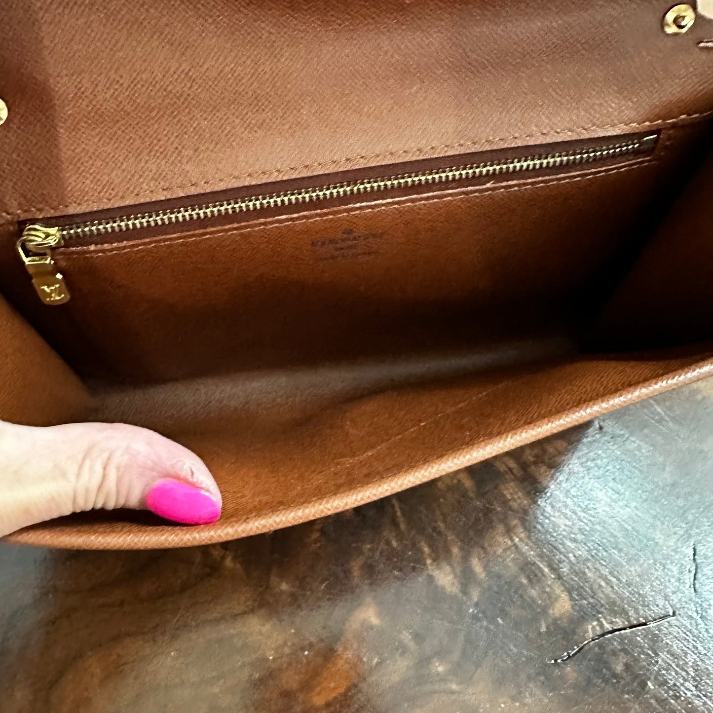The Junco Crossbody -Orvis bags Monogram in Whiskey