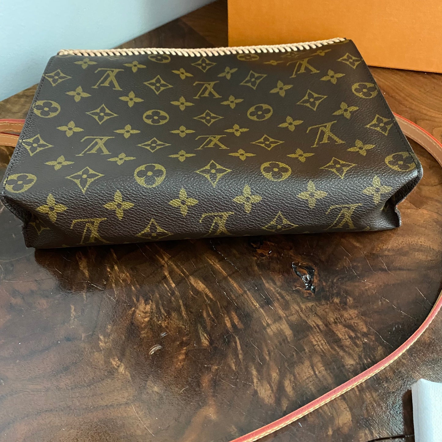 The Swan -Orvis bags Monogram in Vachetta Crossbody Bag
