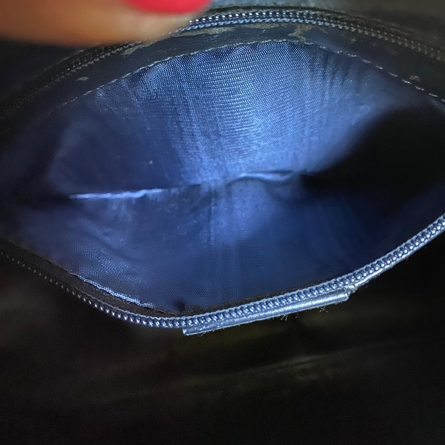 The Peacock -Orvis bags Suede GG Hobo in Black Crossbody