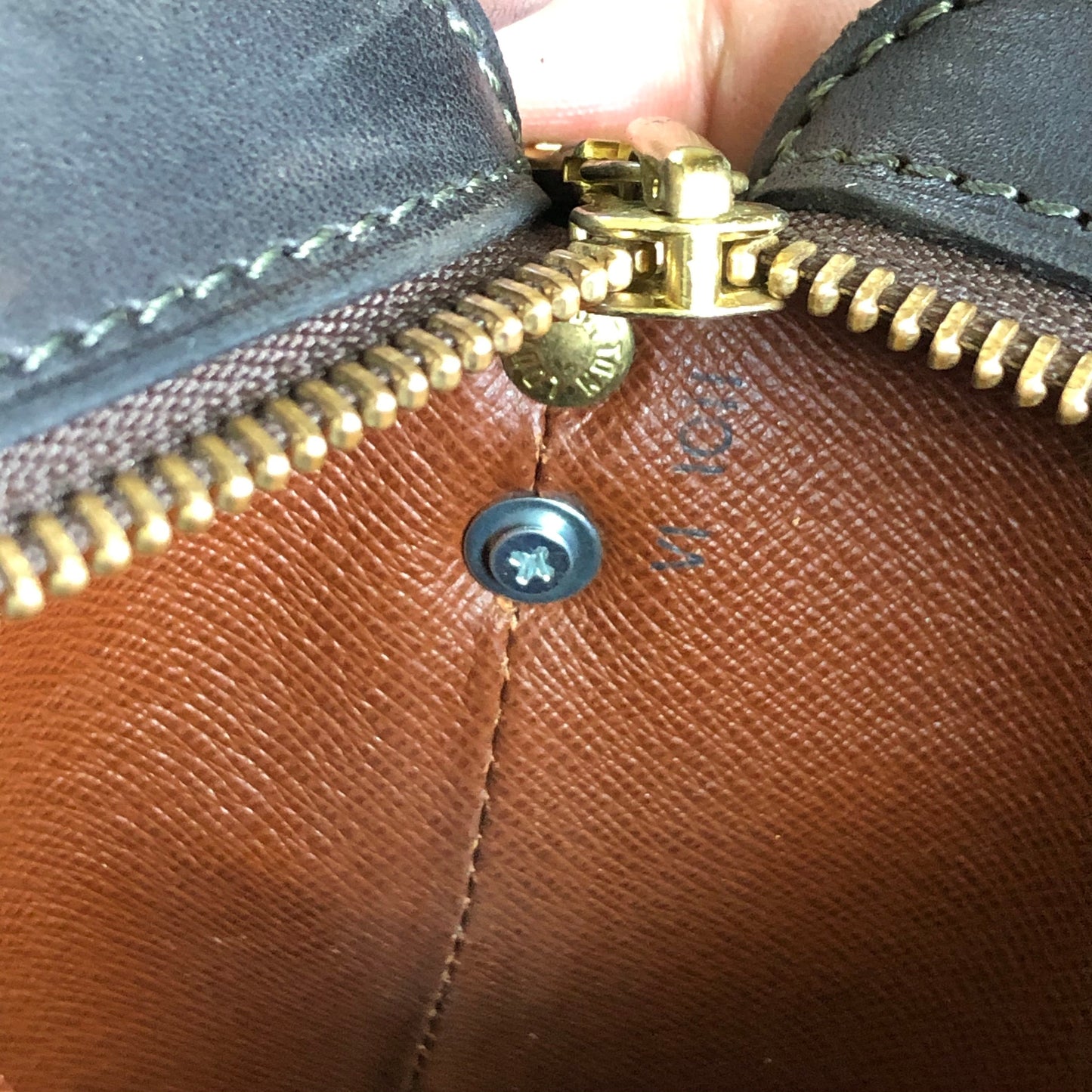 The Finch -Orvis bags Monogram Black Crossbody with Two Straps!