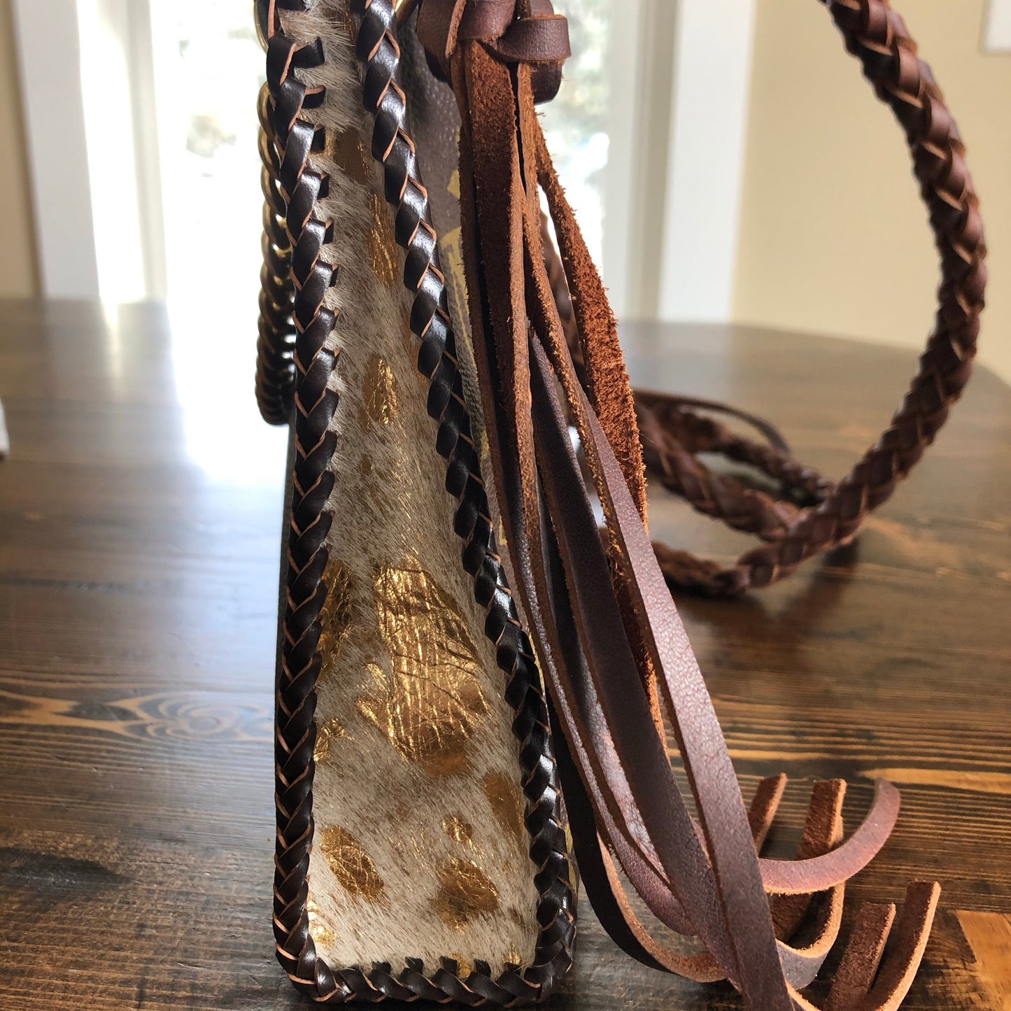 The Swan -Orvis bags Monogram Golden Crossbody