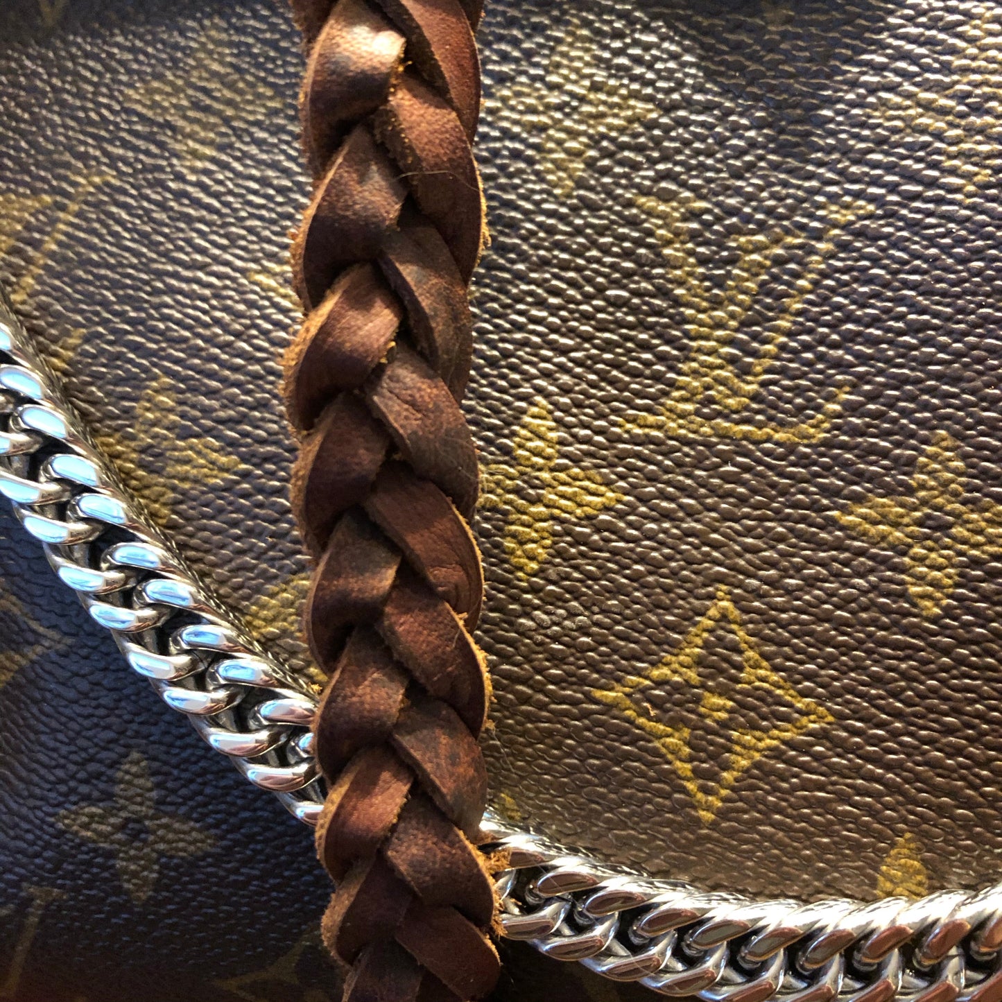 The Swan -Orvis bags Monogram Turquoise Crossbody