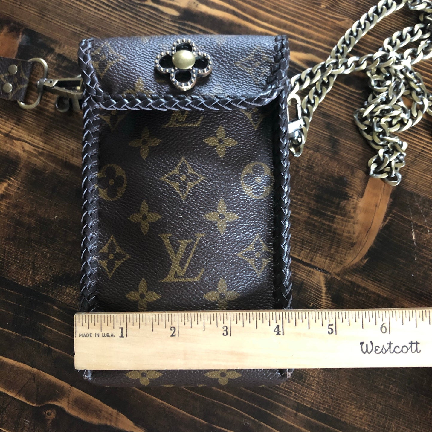 The HummingOrvis bags - Monogram Cell Phone Crossbody/Wristlet Bag
