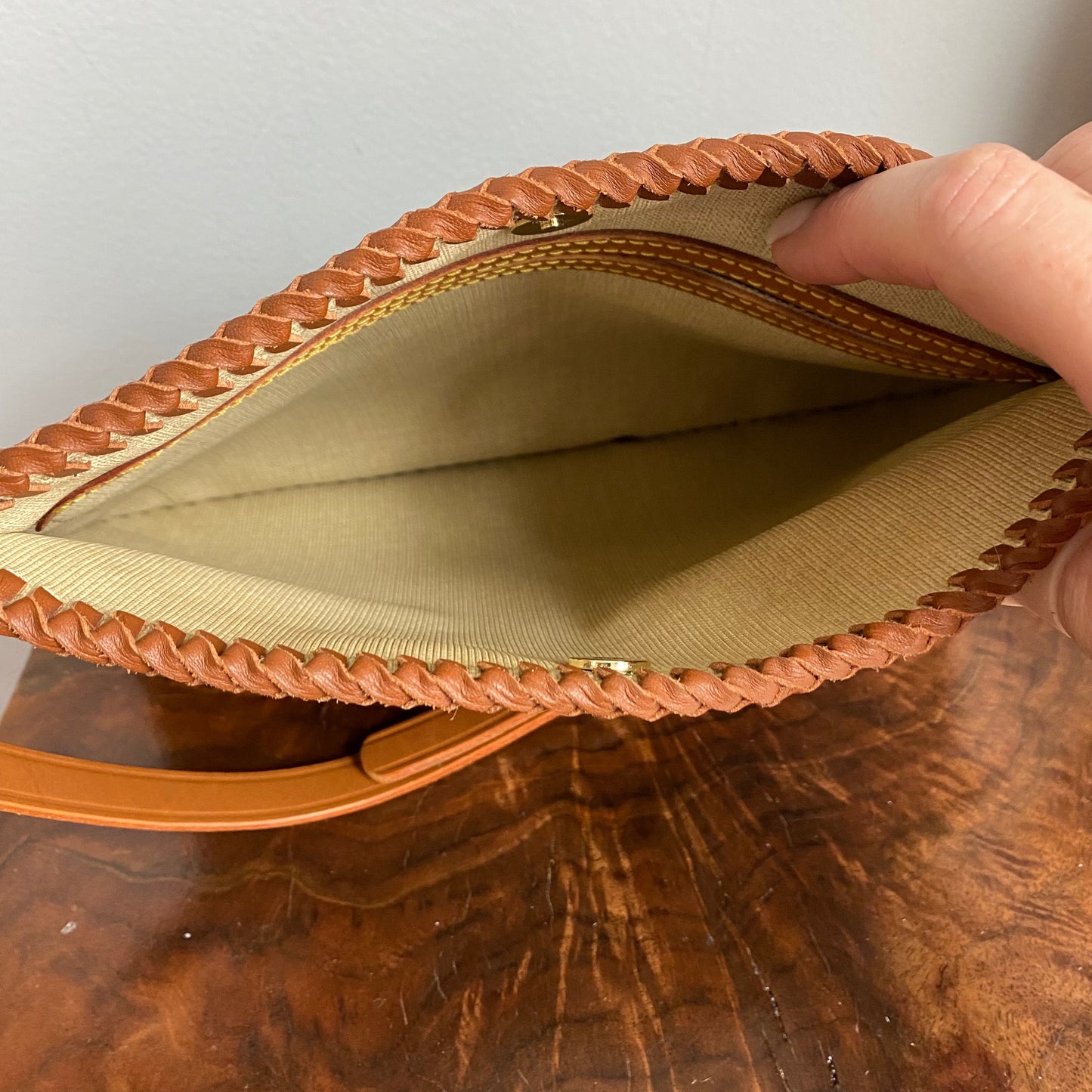 The Chat Crossbody Bag -Orvis bags Monogram in Tan