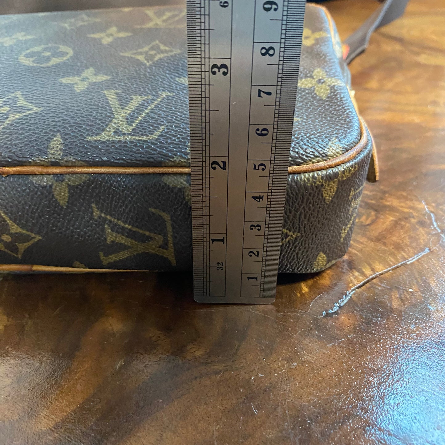 The Junco Crossbody -Orvis bags Monogram in Tan