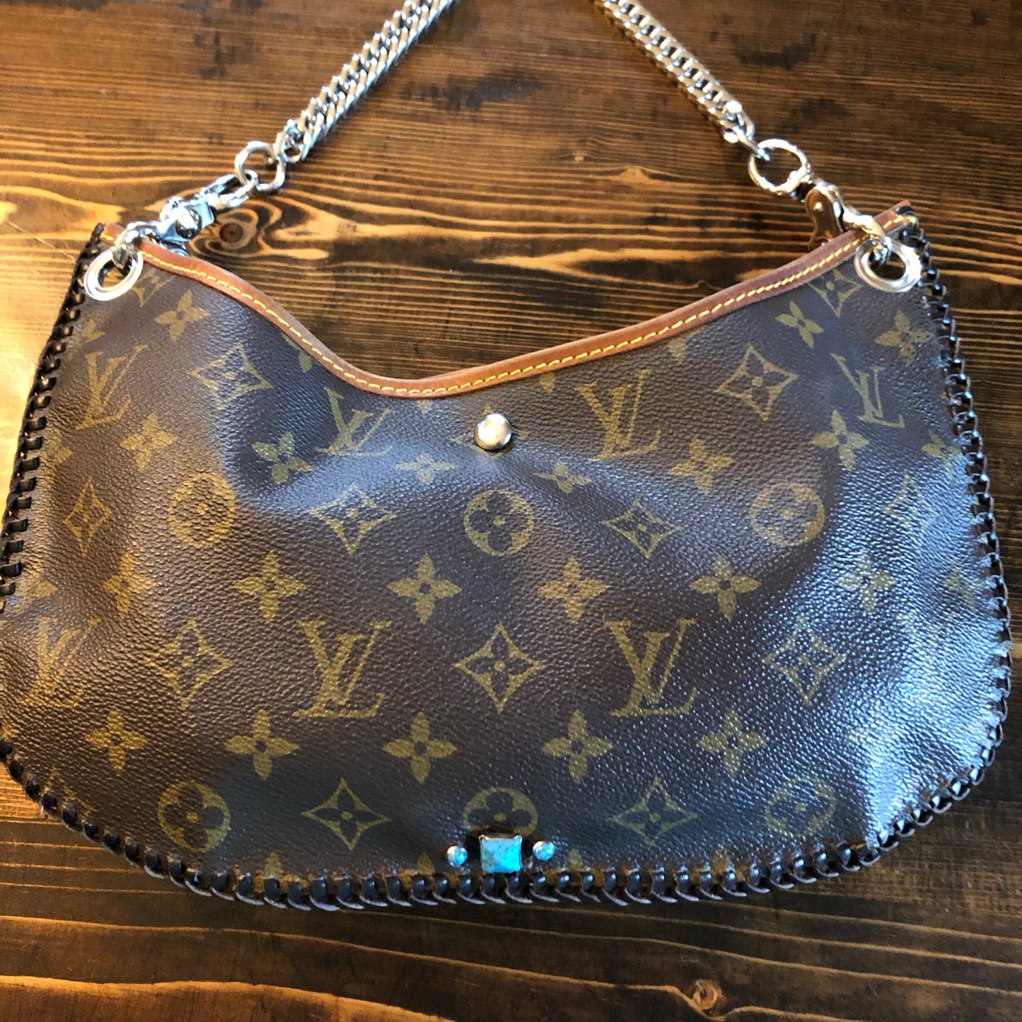 The Peacock -Orvis bags Monogram Hobo Crossbody