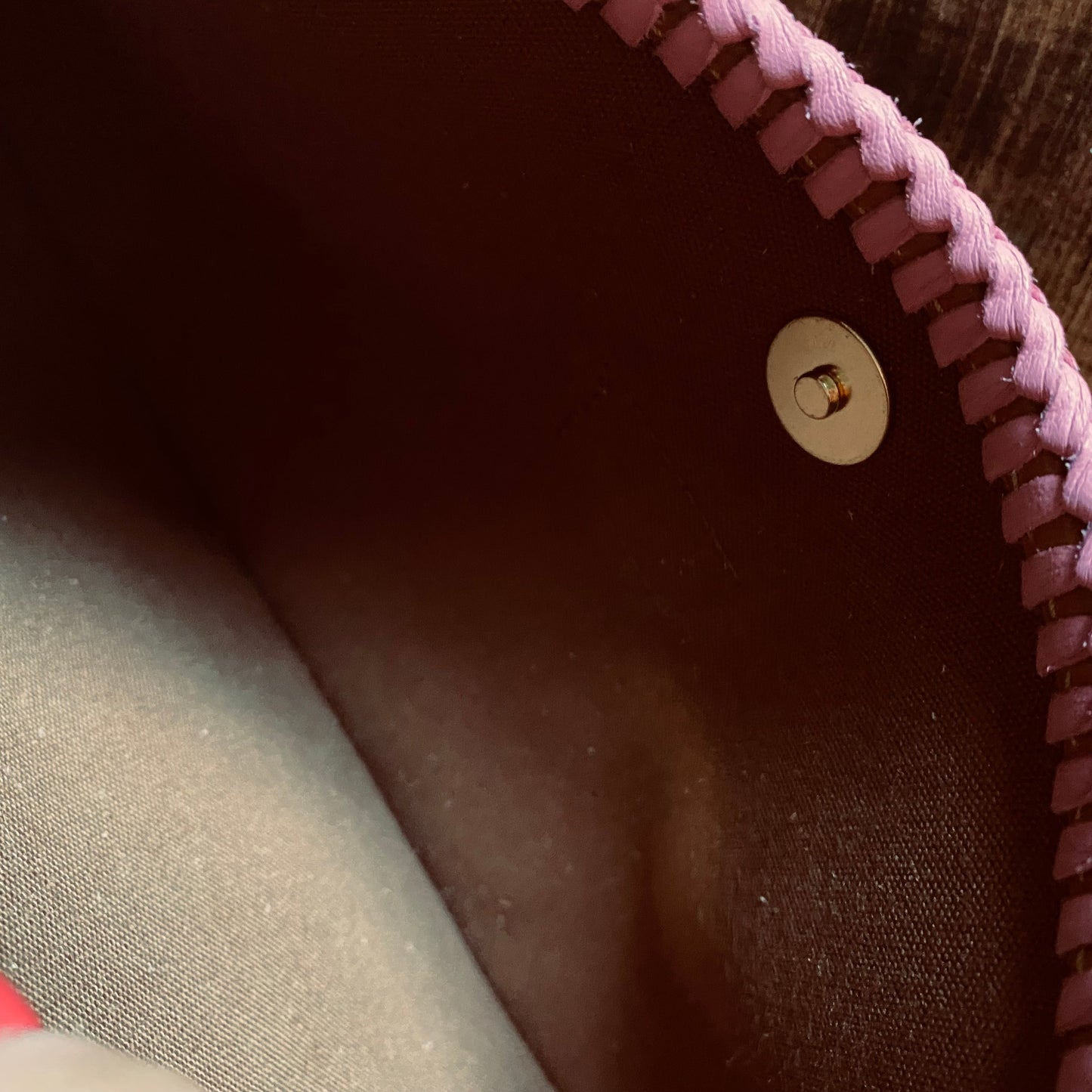 The Peacock -Orvis bags Monogram Hobo in Pink Crossbody