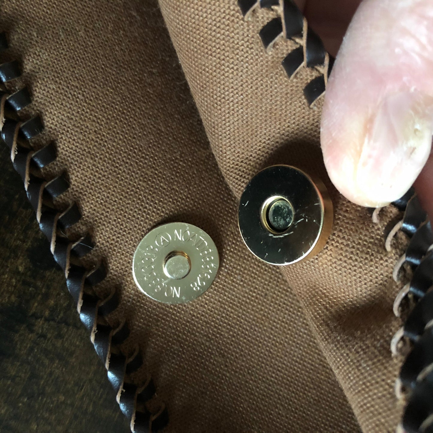 The Peacock -Orvis bags Monogram Hobo Crossbody - Gold Hardware