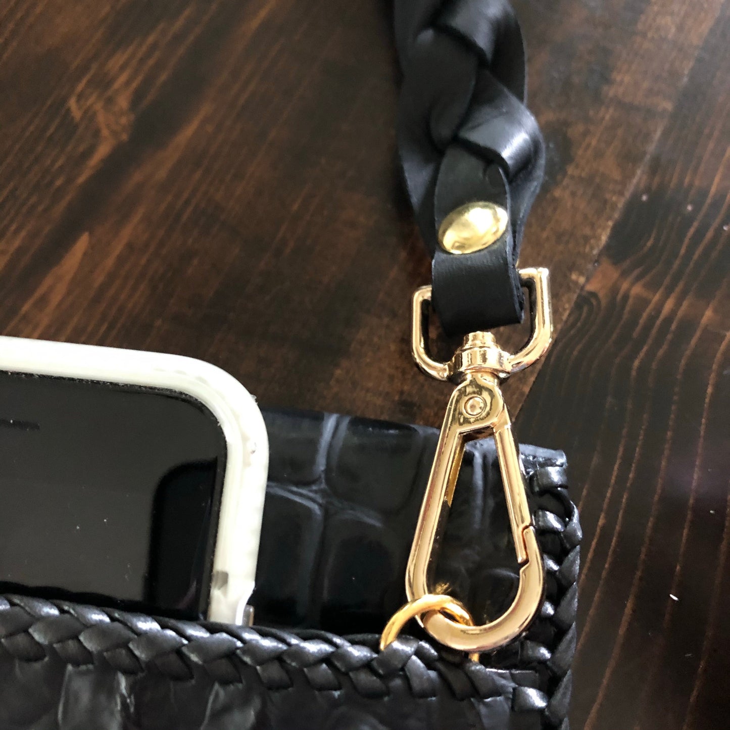 The Hawk - BlackOrvis bags Clutch/Wristlet/Crossbody Bag