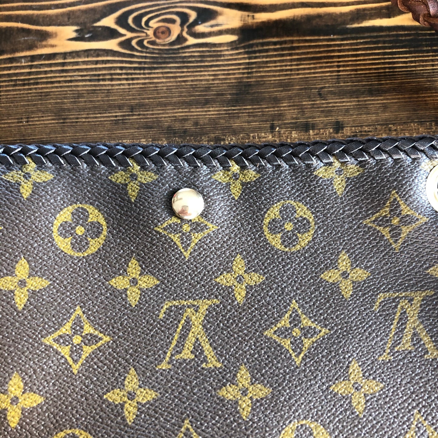 The Nuthatch -Orvis bags Monogram Brown Crossbody