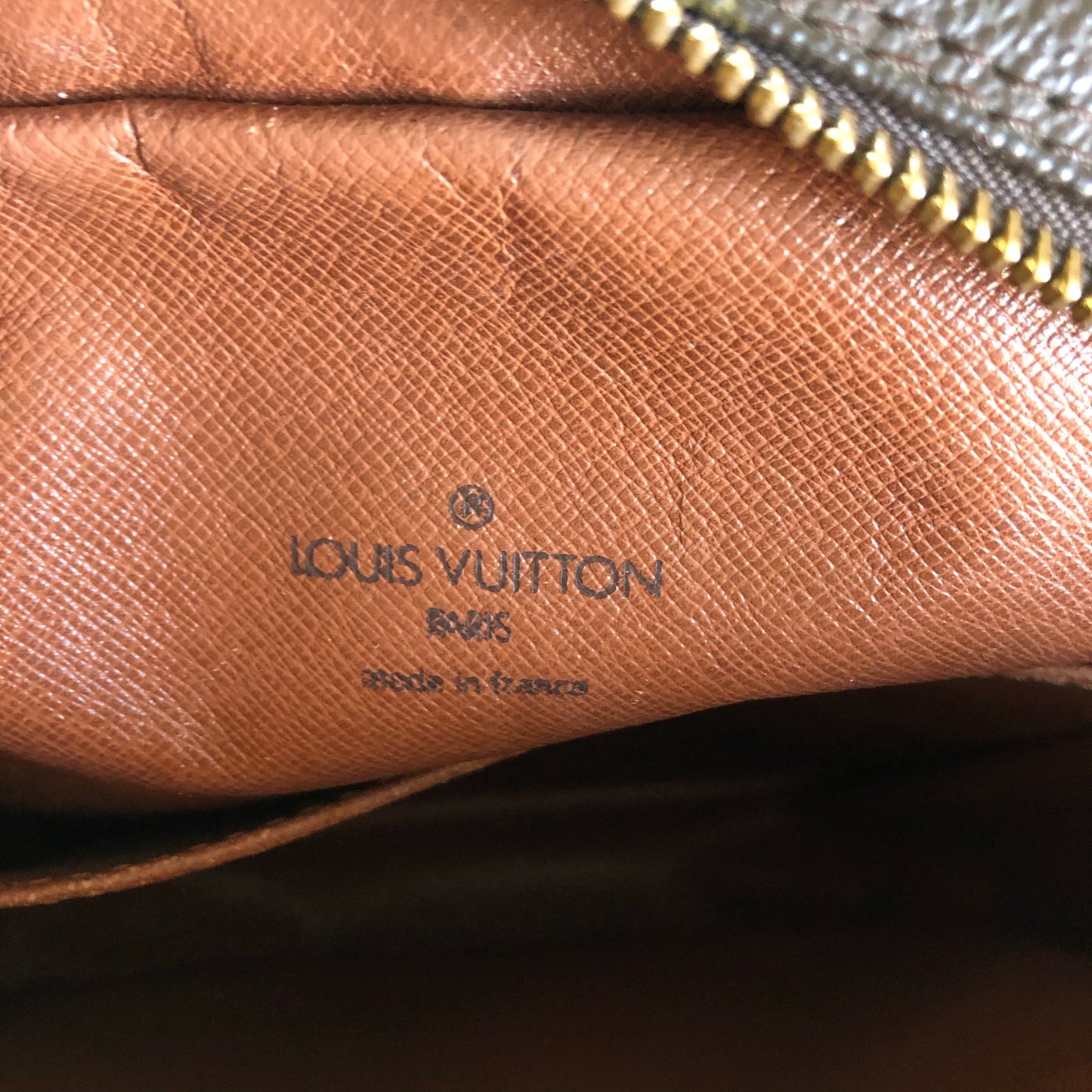 The Macaw - Monogram Crossbody Bag with Antique Copper