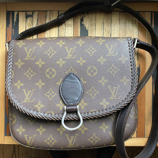 The Swift -Orvis bags Monogram in Chocolate Crossbody