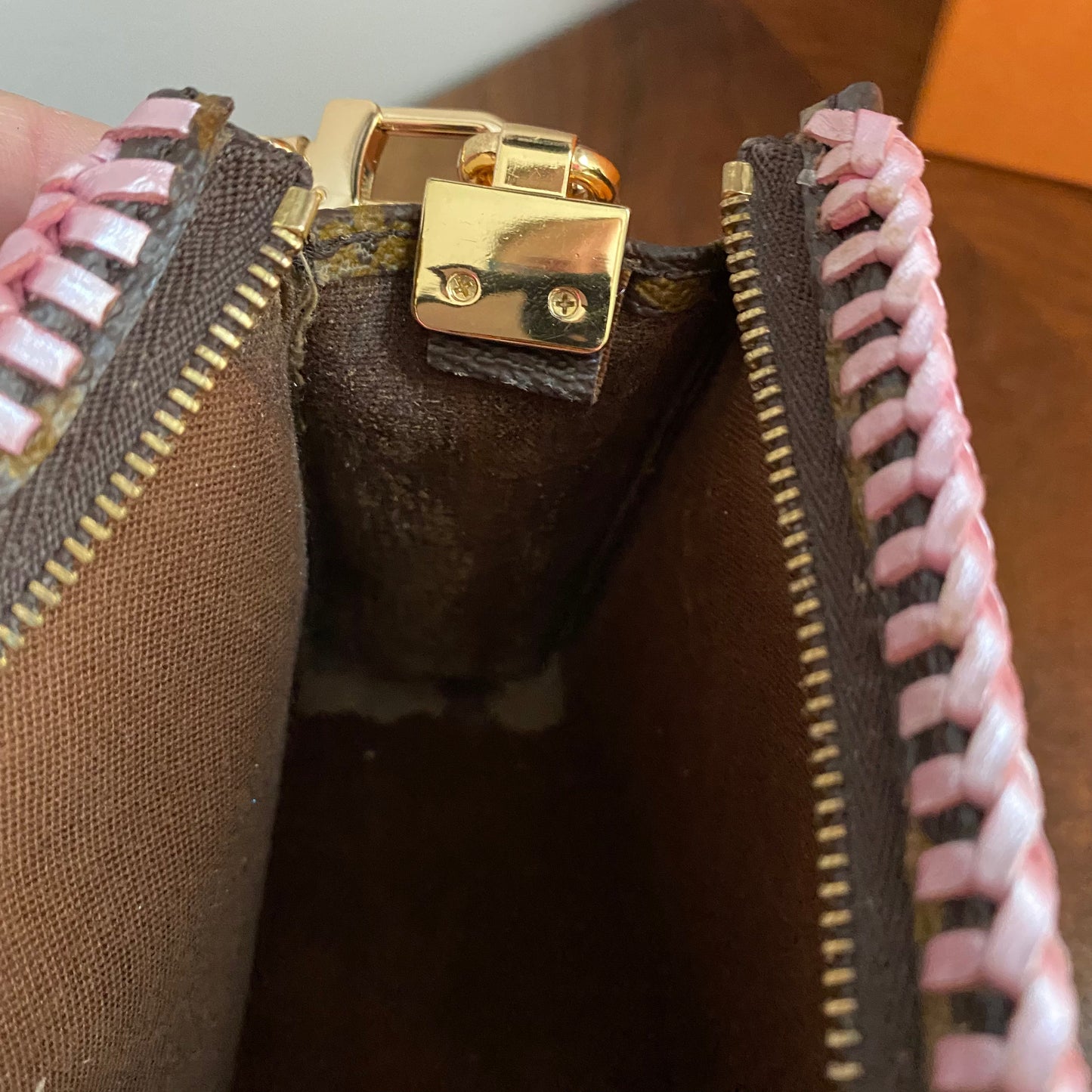 The Cygnet Crossbody -Orvis bags Monogram in Blush Pink