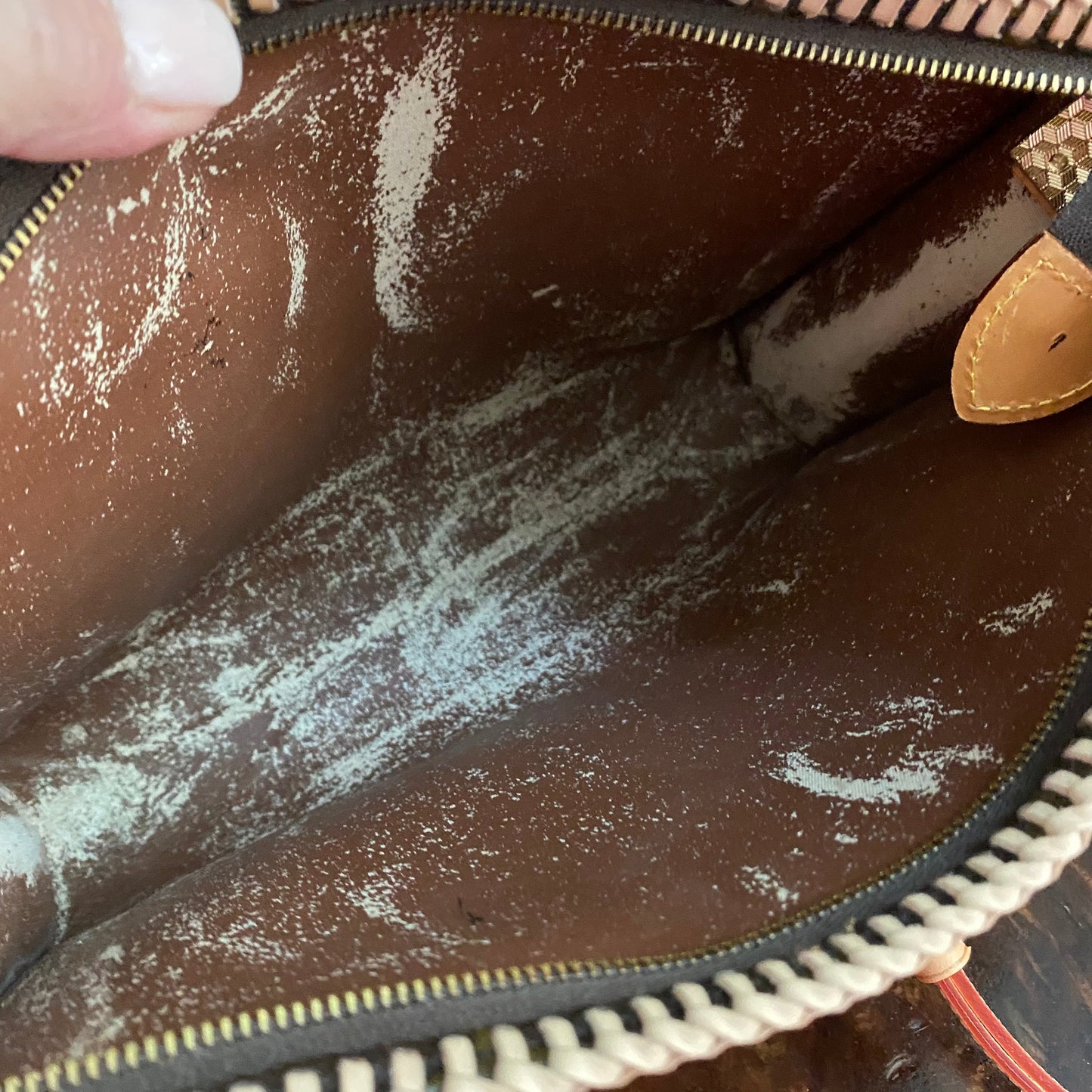 The Swan -Orvis bags Monogram in Vachetta Crossbody Bag
